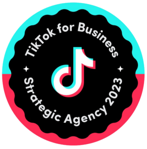 TikTok Strategic Agency badge 2023